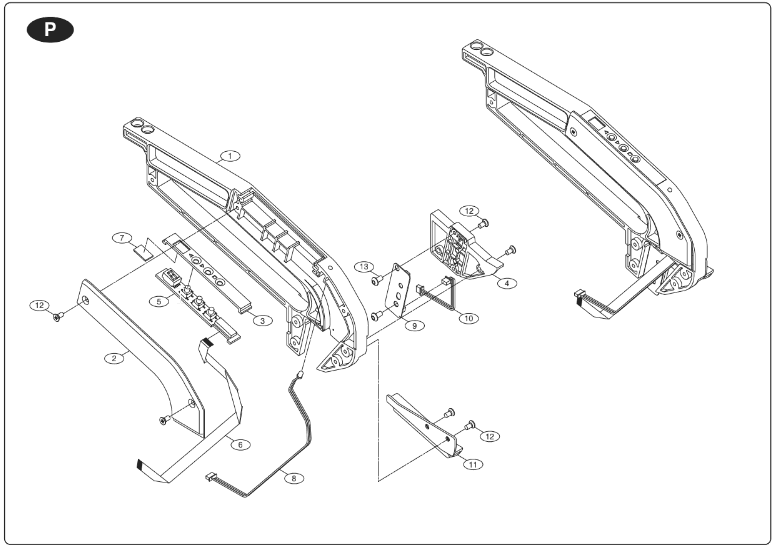 Mechanical Part List of SME 12mm Samsung Techwin SM DECAN Serials IT NONIT SMT Feeder Sub 6
