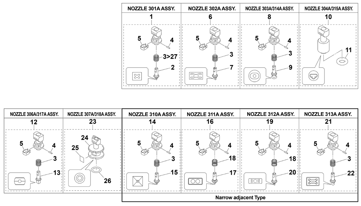 SMT Nozzle of Yamaha YS24 YS24X Compact High-Speed Flexible Modular