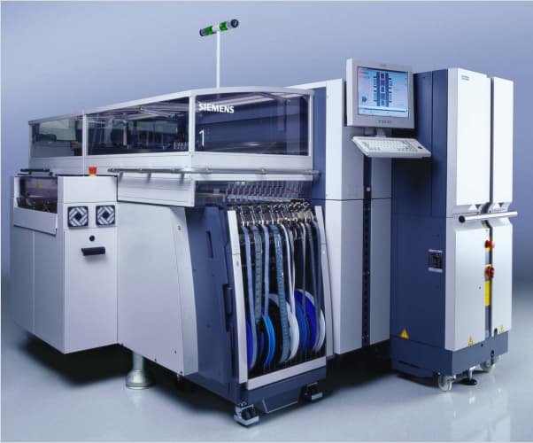 Specification: Component Feeding Of ASM Siplace(Siemens) HF High-Flexibility SMD Placement System