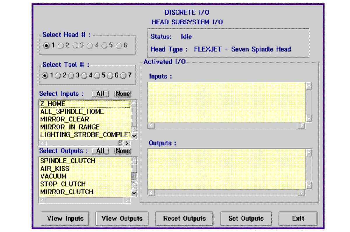 Verify Air Kiss of Vacuum Level Verification on UIC FlexJet Head Assembly 47541107 T47541107