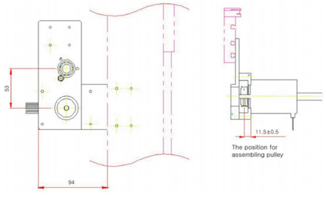 Conveyor Step Motor Replacement Procedure 2 of Samsung Techwin Component Placer SM321