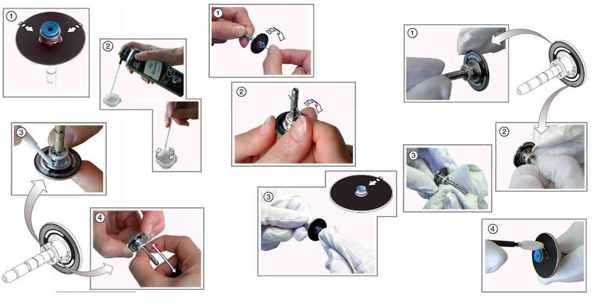 Maintain the sleeves of ASM SIPLACE X-Series Preventive Maintenance