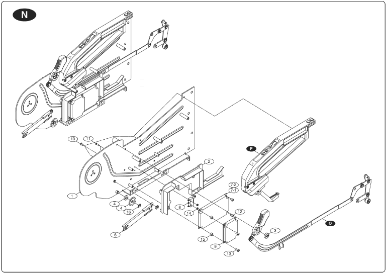 Mechanical Part List of SME 12mm Samsung Techwin SM DECAN Serials IT NONIT SMT Feeder Sub 4