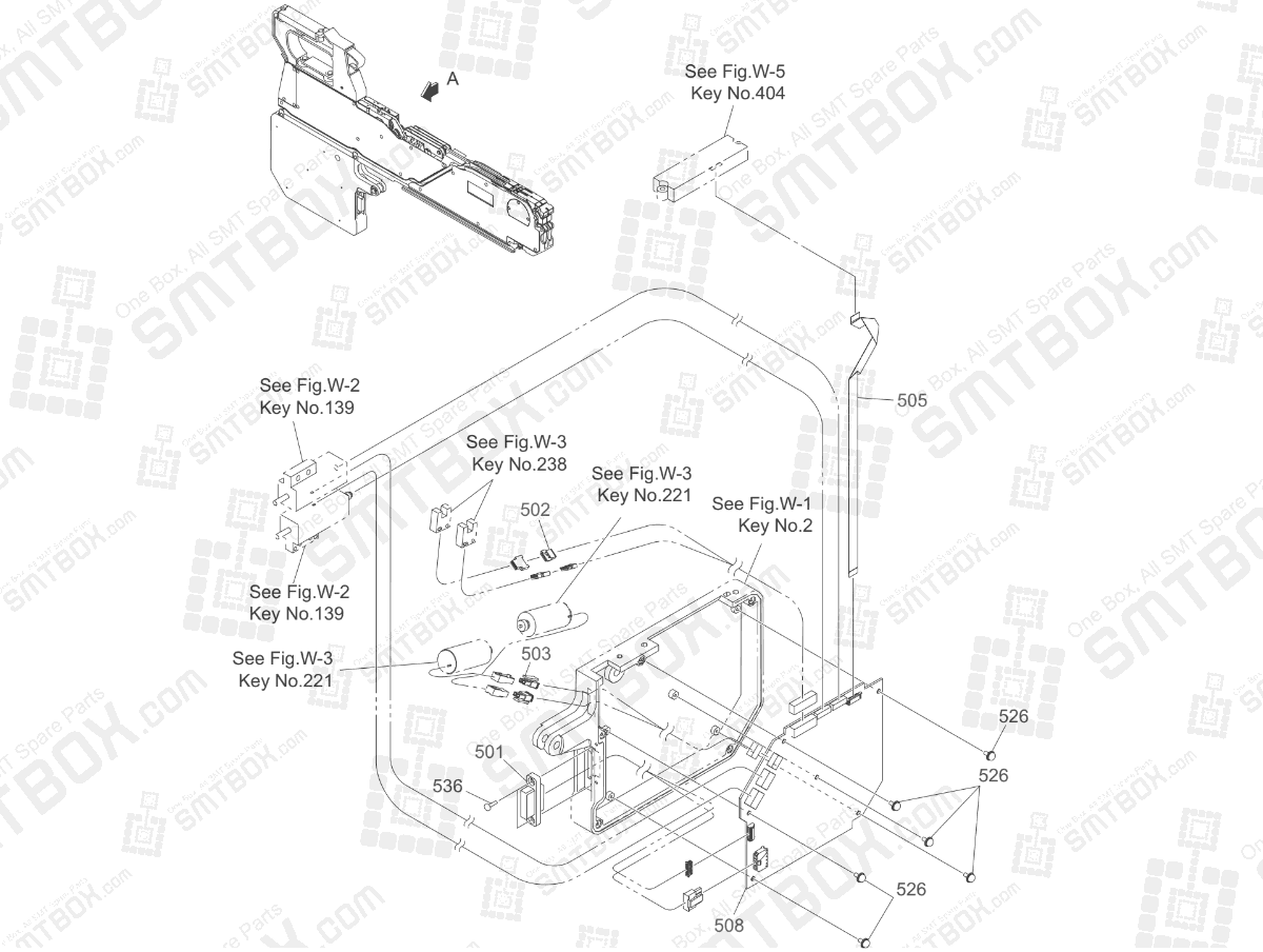 Motor Control PCB of Hitachi SMT Tape Feeder Part List of GT-18080B GT-18081B GT-18082B GT-18083B