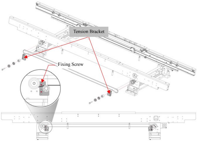 Replace The Timing Belt For Width Manual Adjustment On Samsung SM321