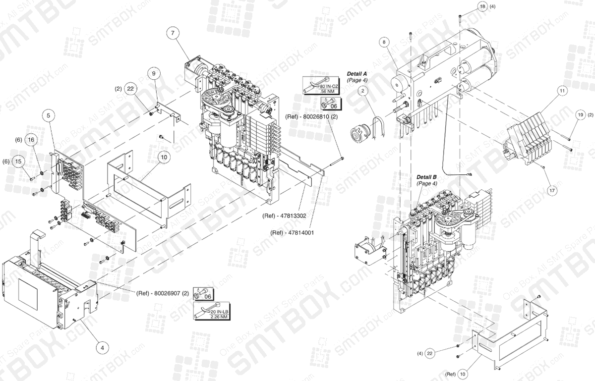 Universal Instrument UIC FlexJet Head Assembly 47541107 T47541107-side-a