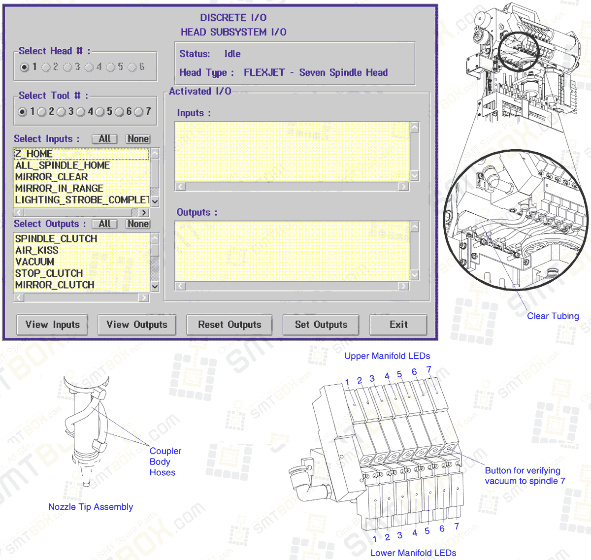 Verify Vacuum of Vacuum Level Verification on UIC FlexJet Head Assembly 47541107 T47541107
